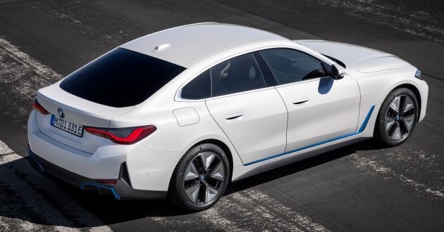2022 BMW i4 eDrive40 – electric RWD four-door coupe with 340 PS & 430 Nm; 83.9 kWh battery, 590 km range