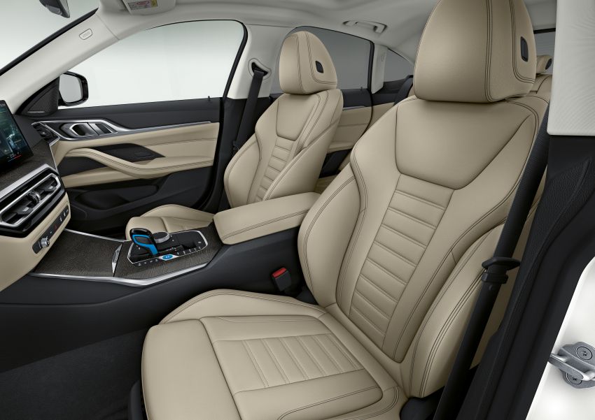 2022 BMW i4 eDrive40 – electric RWD four-door coupe with 340 PS & 430 Nm; 83.9 kWh battery, 590 km range 1301284