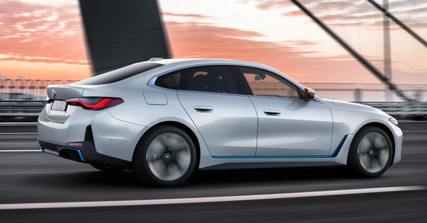 2022 BMW i4 eDrive40 – electric RWD four-door coupe with 340 PS & 430 Nm; 83.9 kWh battery, 590 km range 1301303