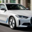 2022 BMW i4 eDrive40 – electric RWD four-door coupe with 340 PS & 430 Nm; 83.9 kWh battery, 590 km range