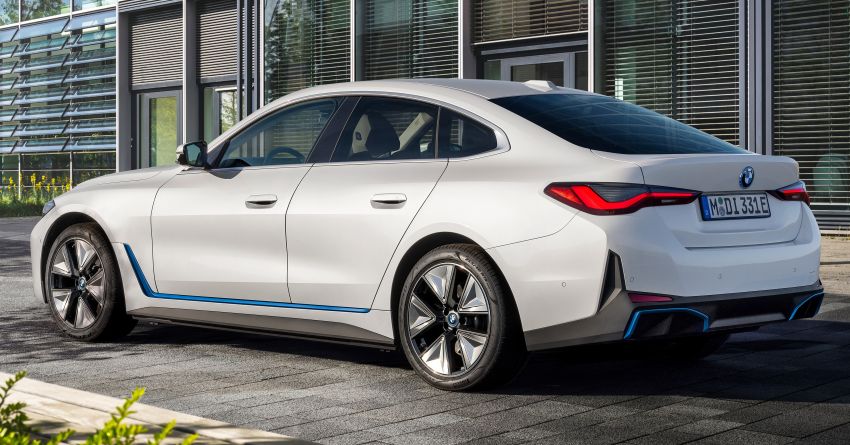 2022 BMW i4 eDrive40 – electric RWD four-door coupe with 340 PS & 430 Nm; 83.9 kWh battery, 590 km range 1301289