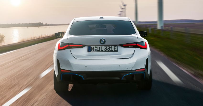 2022 BMW i4 eDrive40 – electric RWD four-door coupe with 340 PS & 430 Nm; 83.9 kWh battery, 590 km range 1301291