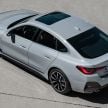 2022 G24 BMW 4 Series Gran Coupé – five variants, M440i xDrive with 48V MHEV; 40 driver assist systems