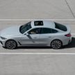 2022 G24 BMW 4 Series Gran Coupé – five variants, M440i xDrive with 48V MHEV; 40 driver assist systems