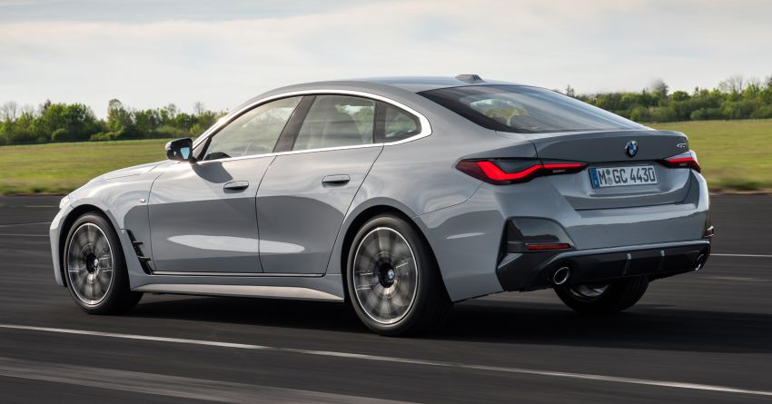 2022 G24 BMW 4 Series Gran Coupé – five variants, M440i xDrive with 48V MHEV; 40 driver assist systems 1304690