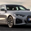 2022 G24 BMW 4 Series Gran Coupé – five variants, M440i xDrive with 48V MHEV; 40 driver assist systems