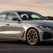 2022 G24 BMW 4 Series Gran Coupé – five variants, M440i xDrive with 48V MHEV; 40 driver assist systems