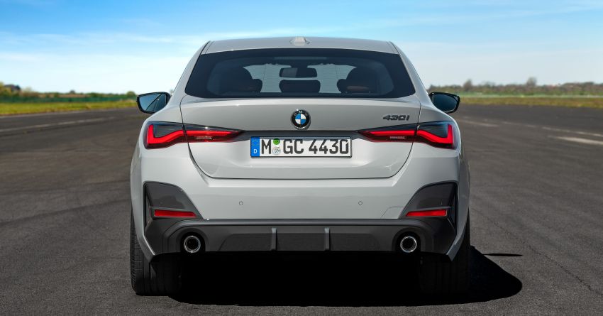 2022 G24 BMW 4 Series Gran Coupé – five variants, M440i xDrive with 48V MHEV; 40 driver assist systems 1304662