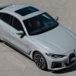 2022 G24 BMW 4 Series Gran Coupé – five variants, M440i xDrive with 48V MHEV; 40 driver assist systems