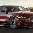 2022 G24 BMW 4 Series Gran Coupé – five variants, M440i xDrive with 48V MHEV; 40 driver assist systems