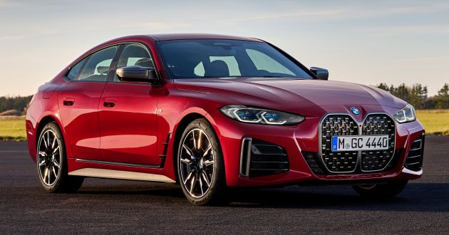 2022 G24 BMW 4 Series Gran Coupé – five variants, M440i xDrive with 48V MHEV; 40 driver assist systems