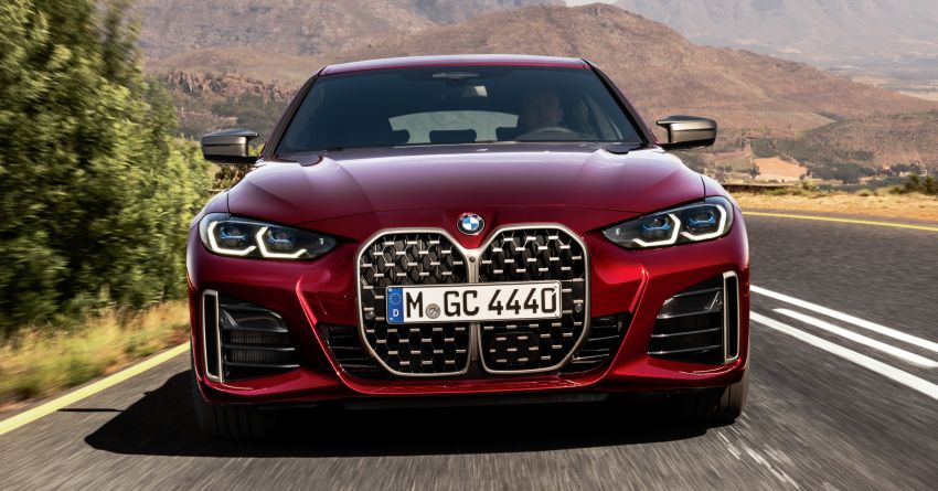 2022 G24 BMW 4 Series Gran Coupé – five variants, M440i xDrive with 48V MHEV; 40 driver assist systems 1304591