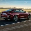 2022 G24 BMW 4 Series Gran Coupé – five variants, M440i xDrive with 48V MHEV; 40 driver assist systems