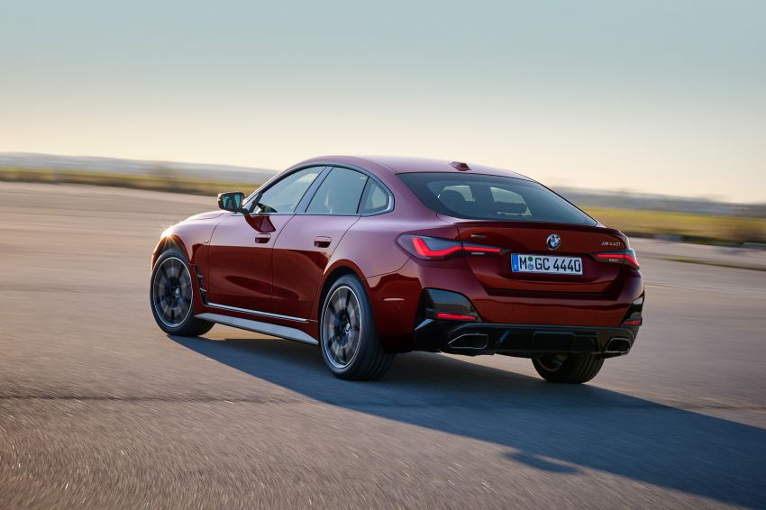 2022 G24 BMW 4 Series Gran Coupé – five variants, M440i xDrive with 48V MHEV; 40 driver assist systems 1304626