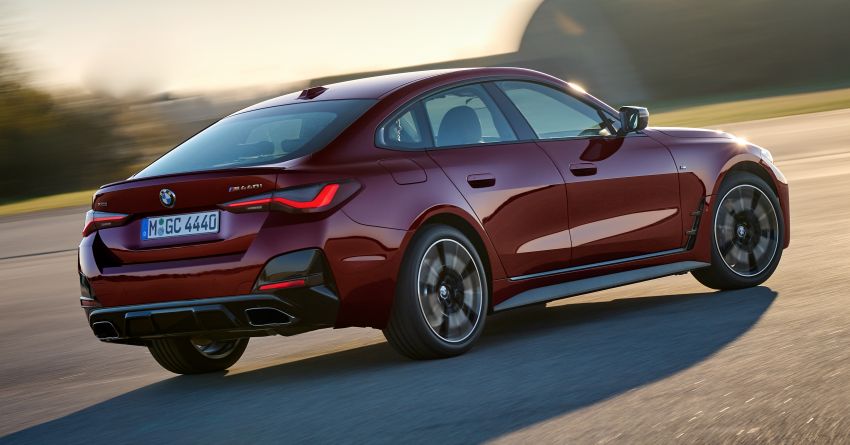 2022 G24 BMW 4 Series Gran Coupé – five variants, M440i xDrive with 48V MHEV; 40 driver assist systems 1304629
