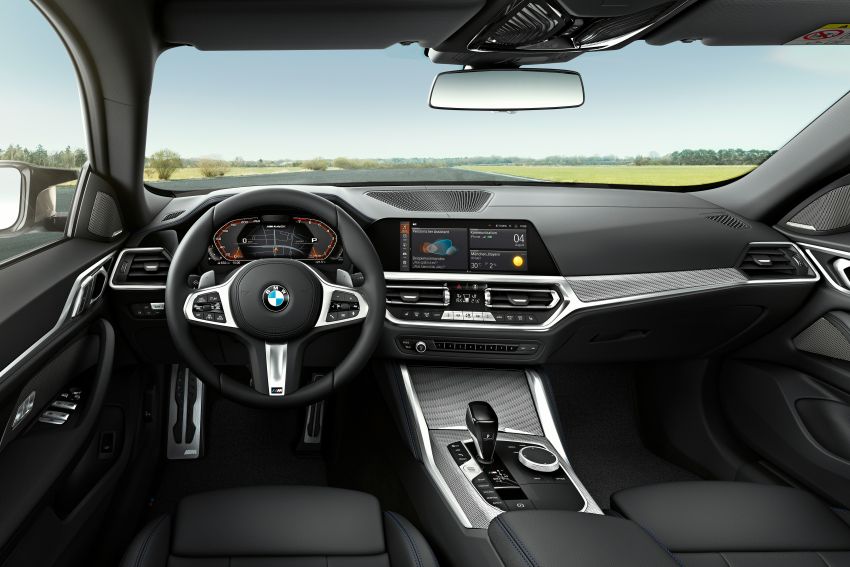 2022 G24 BMW 4 Series Gran Coupé – five variants, M440i xDrive with 48V MHEV; 40 driver assist systems 1304642