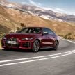 2022 G24 BMW 4 Series Gran Coupé – five variants, M440i xDrive with 48V MHEV; 40 driver assist systems
