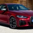 2022 G24 BMW 4 Series Gran Coupé – five variants, M440i xDrive with 48V MHEV; 40 driver assist systems