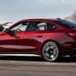 2022 G24 BMW 4 Series Gran Coupé – five variants, M440i xDrive with 48V MHEV; 40 driver assist systems