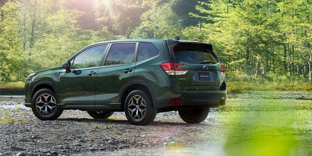 Subaru Forester facelift 2021 diperkenalkan di Jepun – gaya dipertingkatkan; enjin boxer hibrid dan turbo
