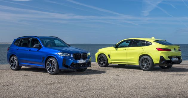 BMW X3 M Competition, X4 M Competition facelifts – 510 PS/650 Nm, uprated internals for 3.0L biturbo