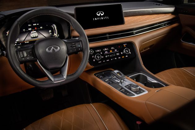 Infiniti QX60 2022 didedah – SUV tiga baris tempat duduk serba mewah dengan enjin V6 3.5L NA 295 hp