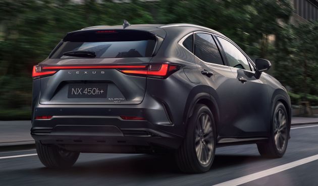 2022 Lexus NX officially revealed – second-gen SUV gets PHEV, 2.4 Turbo; new rear logo, interior concept