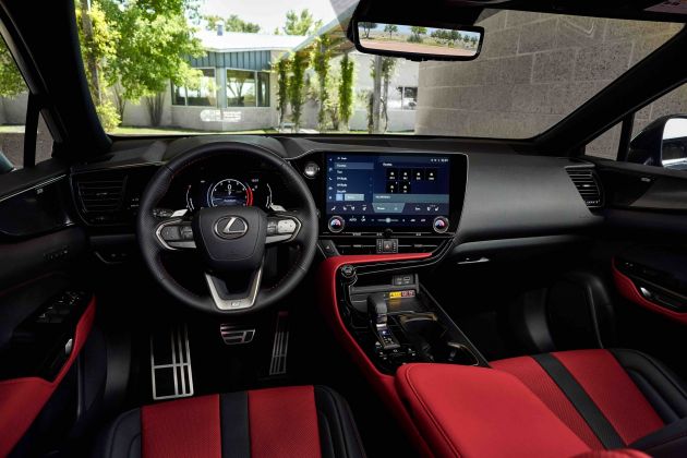 2022 Lexus NX officially revealed – second-gen SUV gets PHEV, 2.4 Turbo; new rear logo, interior concept