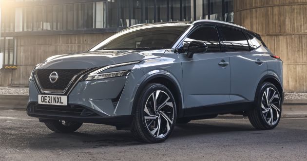 GALERI: Nissan Qashqai dalam Ceramic Grey, aloi 20″