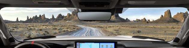 Toyota Tundra 2022 – bahagian dalam pula ditunjuk