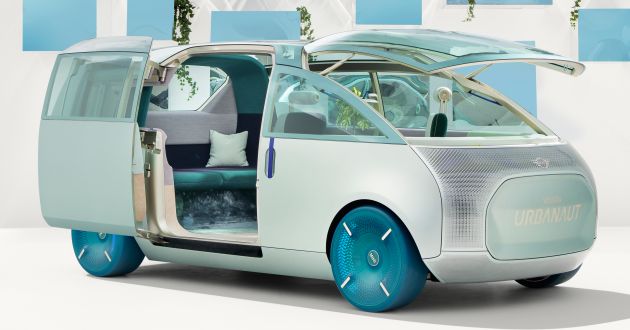 MINI Vision Urbanaut Concept dalam saiz sebenar