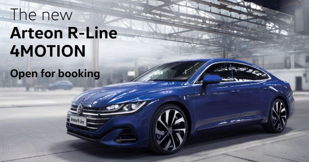 Volkswagen Arteon R-Line 2.0 TSI 4Motion facelift dibuka untuk tempahan – anggaran RM245k-RM255k