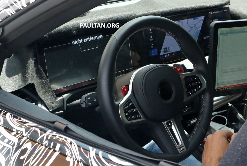 SPYSHOTS: G87 BMW M2 seen on test, with interior 1320031