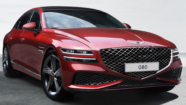 Genesis G80 Sport shown with sharper looks, handling