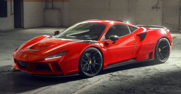 Ferrari F8 N-Largo oleh Novitec – kit widebody baharu, 3.9L turbo-berkembar, 818 PS/903 Nm; terhad 15 unit