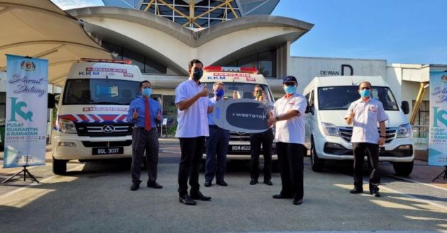 Weststar perkenal ambulans tekanan negatif guna model Maxus V80 untuk bawa pesakit Covid-19