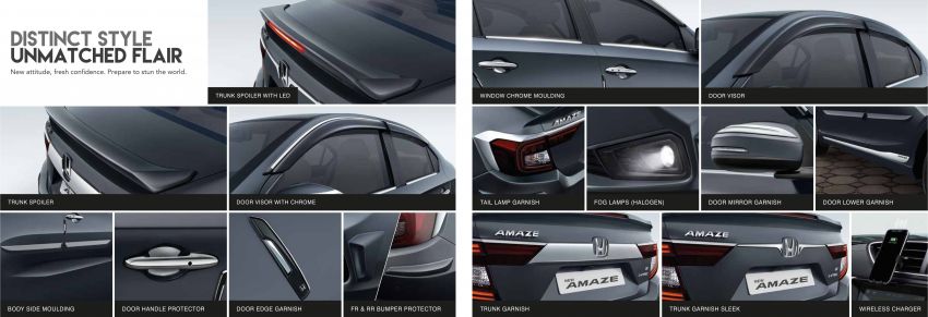 2021 Honda Amaze facelift launched in India – updated styling and features; same petrol and diesel engines 1332814