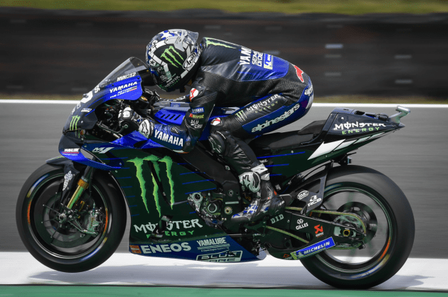 Maverick Vinales berlumba untuk Aprilia tahun depan