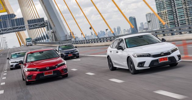 Honda Civic 2022 – gambar rasmi dari Thai disiarkan