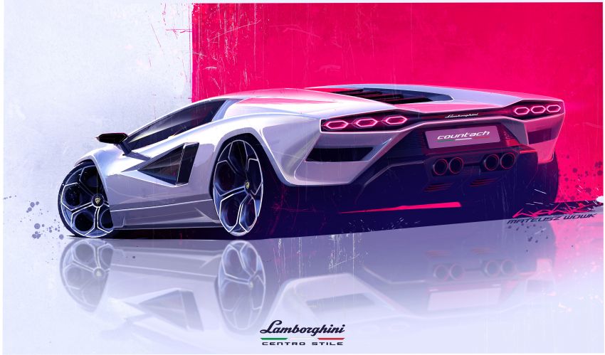 Lamborghini Countach LPI 800-4 debuts – an icon reborn with an 814 PS hybrid powertrain; just 112 units 1330659
