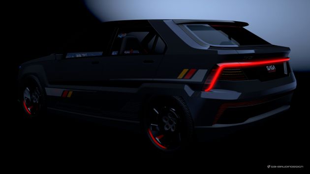 Proton Saga Knight Concept 2021 — perincian rekaan dalaman pula didedahkan, unsur futuristik EV?