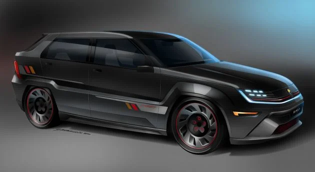 Proton Saga Knight concept – a modern Aeroback rendition by MIMOS design head Saharudin Busri