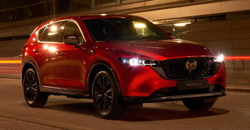 2022 Mazda CX-5 facelift debuts – updated styling, revised suspension, new Mi-Drive drive mode selector 1346696