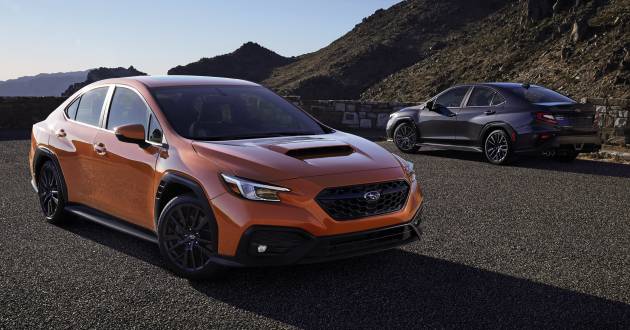 2022 Subaru WRX debuts – 2.4L turbo boxer with 271 hp and 350 Nm; 6MT and CVT; adaptive dampers