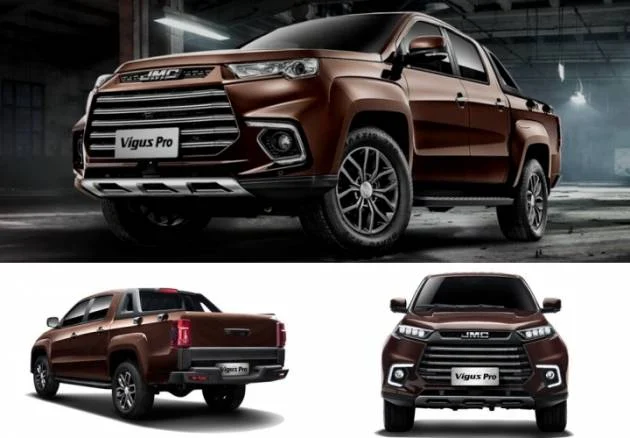 SPIED: JMC Vigus Pro sighted in Malaysia – Chinese pick-up to be sold by Tan Chong’s Angka-Tan business