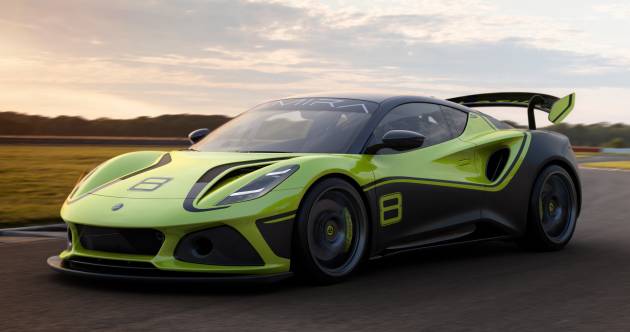 Lotus Emira GT4 race car revealed – 2022 track debut