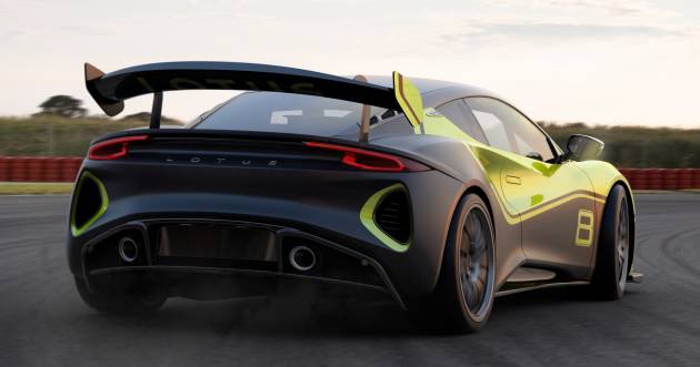 Lotus Emira GT4 race car revealed – 2022 track debut