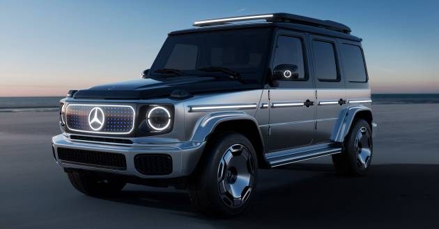 Mercedes-Benz Concept EQG debuts – previews an all-electric G-Class; 4 electric motors, 2-speed gearbox