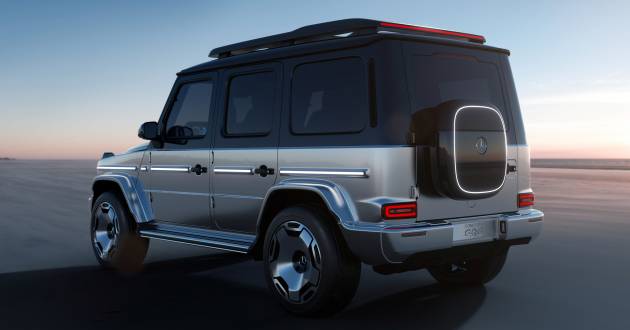 Mercedes-Benz Concept EQG debuts – previews an all-electric G-Class; 4 electric motors, 2-speed gearbox