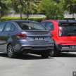 2022 Proton Iriz vs Persona facelifts – new Malaysian hatchback and sedan get compared side by side
